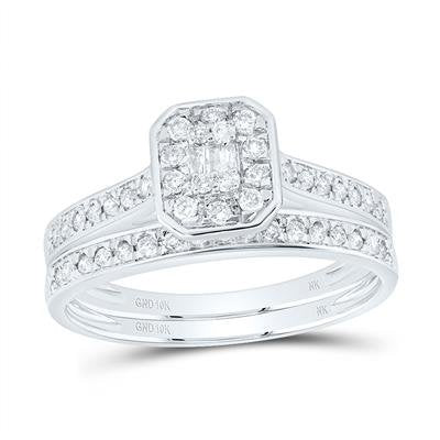 10kty 1/8ctw Diamond 3/8ct Round Natural Sapphires Infinity Necklace