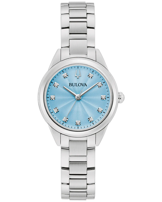 Bulova Sutton Light Blue Dial D11 96P250