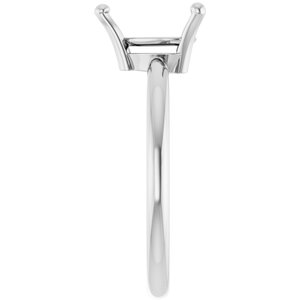 14kty Heart Solitaire Mounting