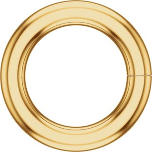 14K Yellow Gold 4 mm ID Round Jump Ring