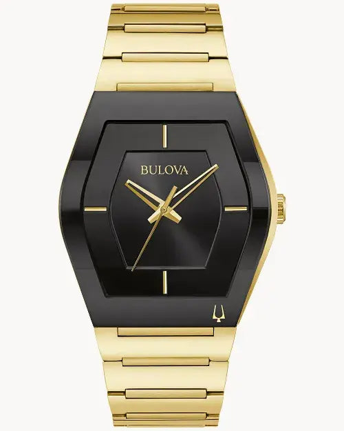 Bulova Gemeni Gold Tone 97A164