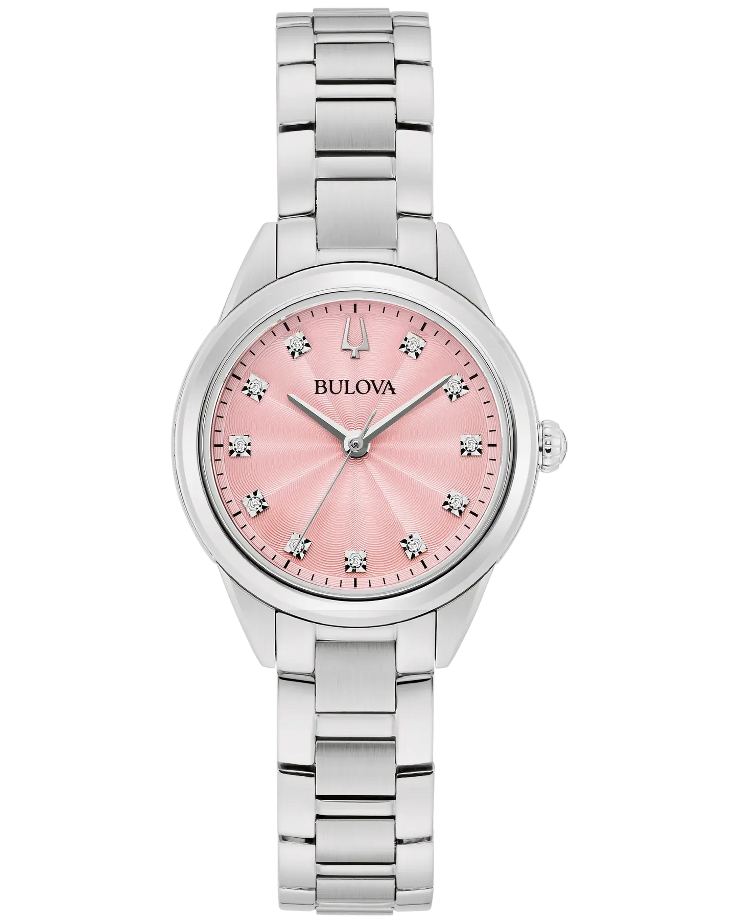 Bulova Sutton Light Pink Dial D11 96P249