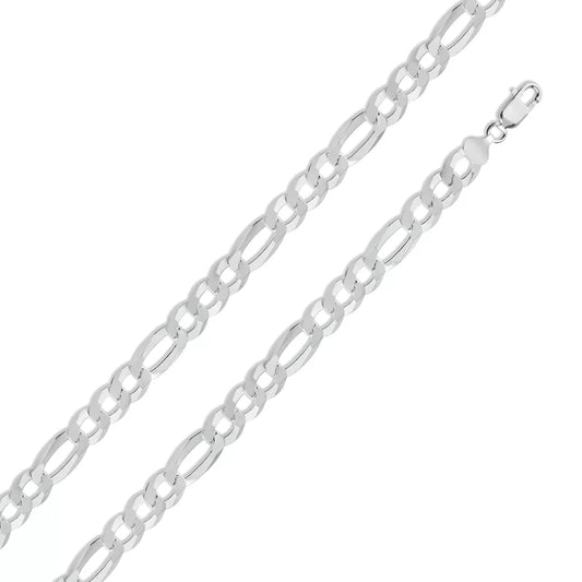 .925 RH 8.9mm Figaro Chain 24"