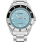 Citizen Watch Sport Automatic Light Blue Dial Silver Case & Bracelet NH7530-52L