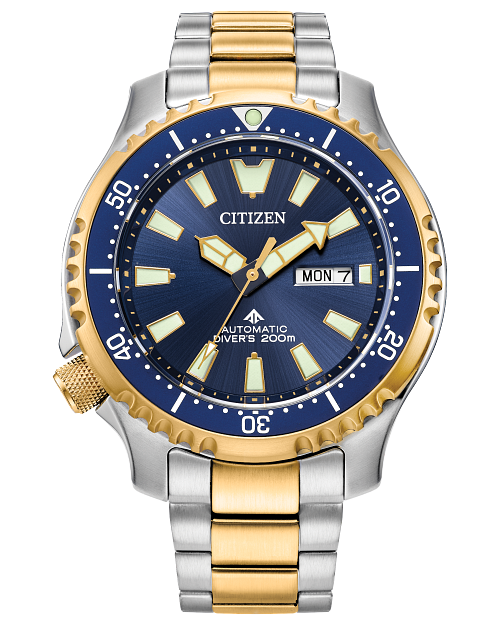 Citizen Watch Promaster Dive Automatic 44mm 2Tone Blue Dial NY0154-51L